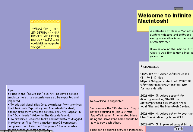 Mac OS 9.0.4（SheepShaver）